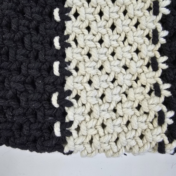 Curateur x Laude The Label Bohemian Handmade The Gabby Macrame Bag NWT - Picture 4 of 14